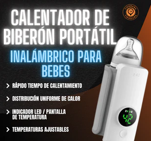 CALENTADOR DE BIBERÓN Y BEBIDAS PORTATIL