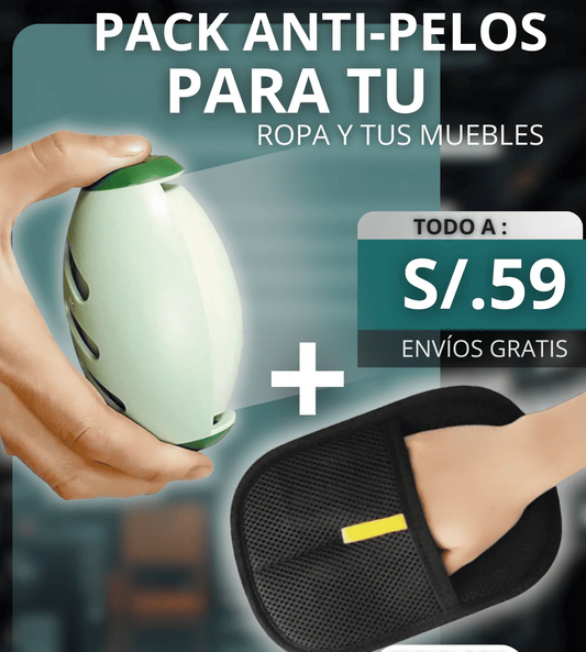 PACK ANTI PELOS DE MASCOTAS